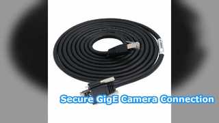 Кабель GigE Vision с фиксатором винта с накатанной головкой