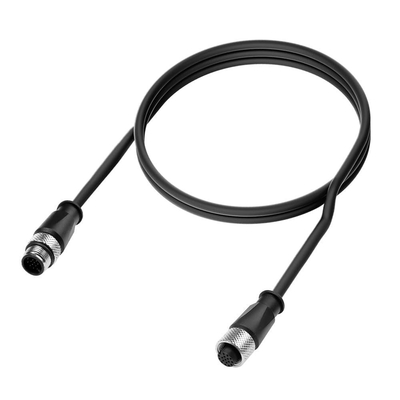 Alvin's M12 A-Code 17-Pin M/F Cable, 2m, for Cognex/HikRobot, PROFINET
