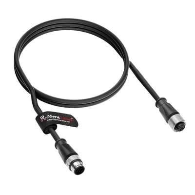 Alvin's M12 A Code 17 Pin M F Cable 3m for Cognex HikRobot PROFINET