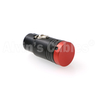 AV Cables XLR 3 Pin Female Connector Low Profile For Audio Devices Red