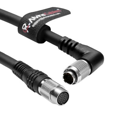 Alvin's Cables Keyence CB-B05LU расширительный кабель с L-образным разъемом 0,5 м в 1,6 фута, правый угол 20 штифтов мужчина-женщина сенсорная головка на контроллер кабель для Keyence LJ-X8000 LJ-V7000 XG-X серии